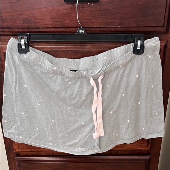 Gray with Pink Stars 3 piece Pajama Set - Picture 5 of 10